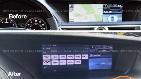 Màn hình DVD Android xe Lexus GS350 2012-2021 | Màn hình Flycar